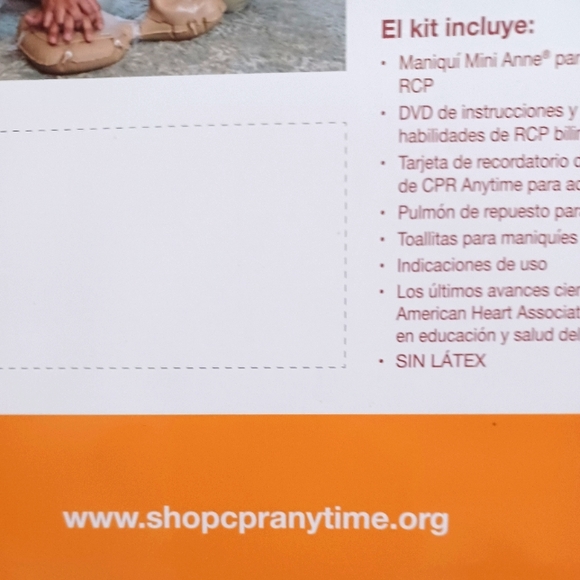 American Heart Association Adult & Child CPR Anytime Kit. - Picture 4 of 7